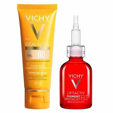 Vichy Kit - Sérum Antimanchas + Protetor Solar Extra Clara FPS 60 Kit