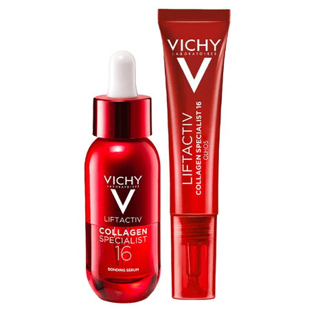 Vichy Liftactiv Colágeno Specialist 16 Kit - Sérum Facial + Tratamento para Contorno dos Olhos Kit